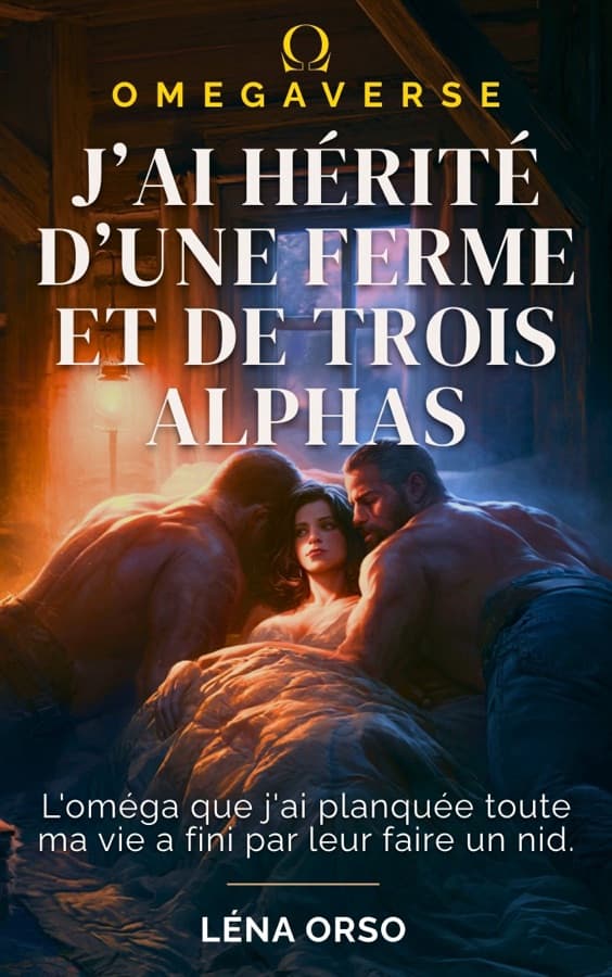 Couverture de J'ai hérité d'une ferme et de trois alphas