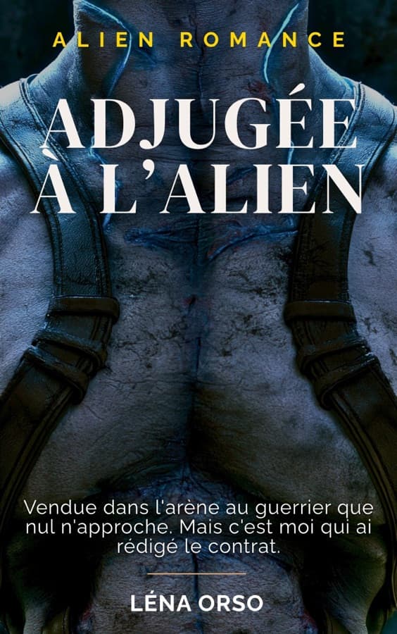 Couverture de Adjugée à l'alien