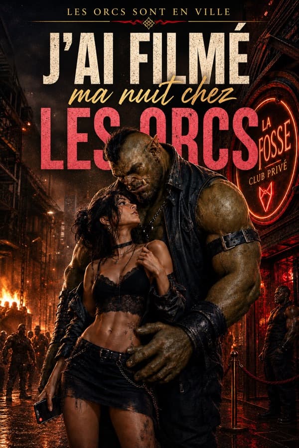 Couverture de J'ai filmé ma nuit chez les orcs